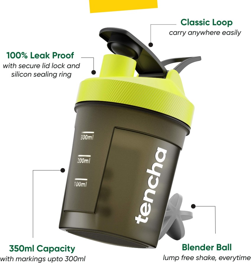 Gym Shaker with mixer ball, Leak Proof, BPA Free