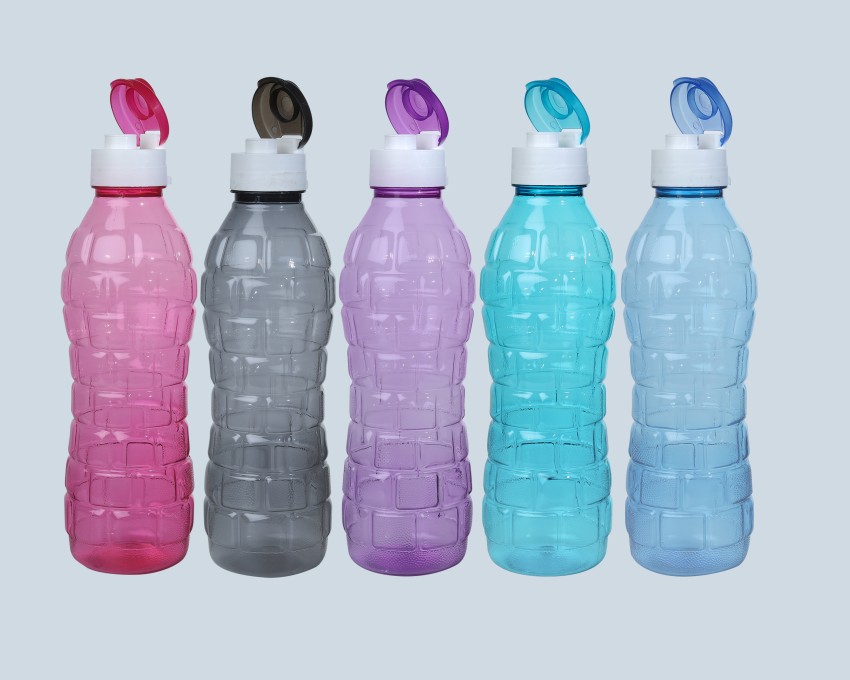 Fridge 1 liter Crystal Clear Cobra Pattern Plastic Water Bottles