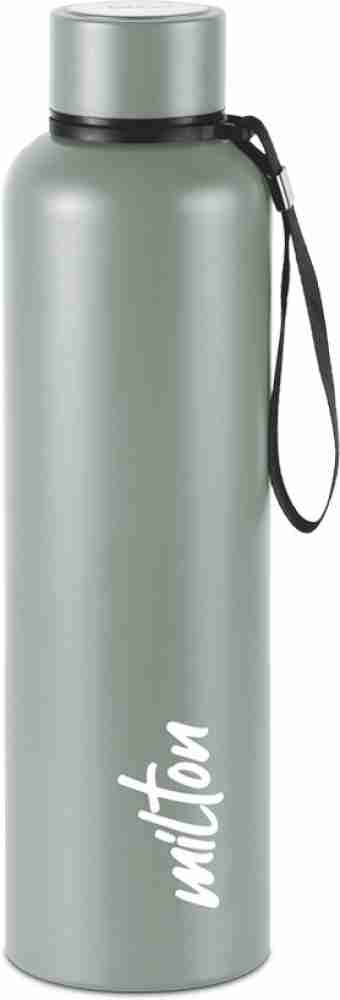  Milton Aura 1000 Thermosteel Bottle, 1.05 Litre, Black