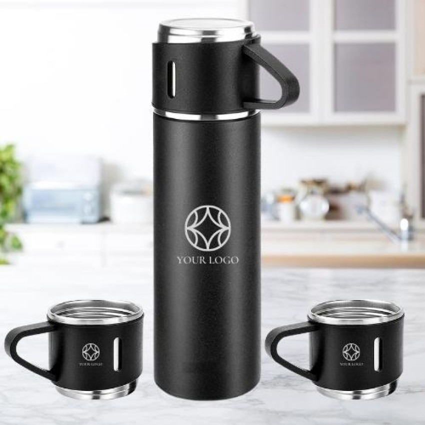 Vacuum Flask Set With 3cups -500ml