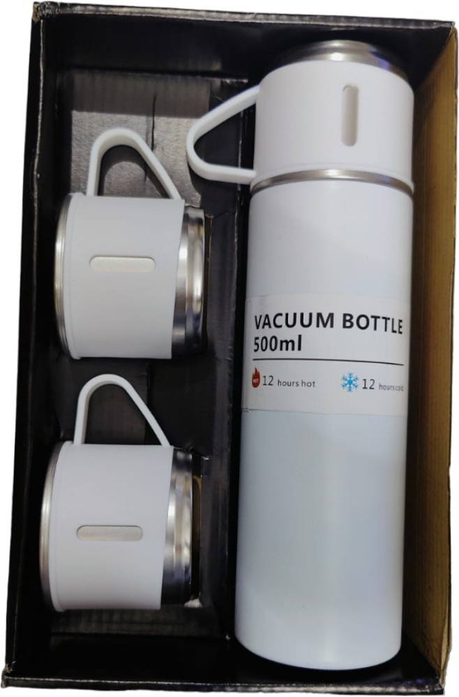 Vacuum Flask Set - 500ml Hot & Cold - 12hours