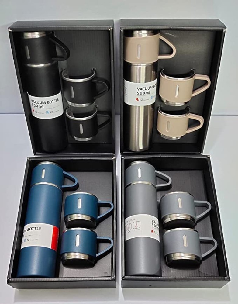 EasyToBuy VACUUM FLASK BOTTLE SET 500 ml Flask - Buy EasyToBuy VACUUM FLASK  BOTTLE SET 500 ml Flask Online at Best Prices in India - Sports & Fitness