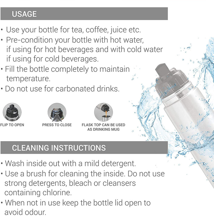 Milton thermosteel 2025 bottle uses