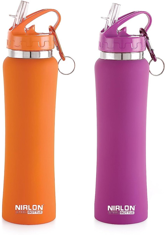 Sipper Water Bottle - Bottle with Straw Lid