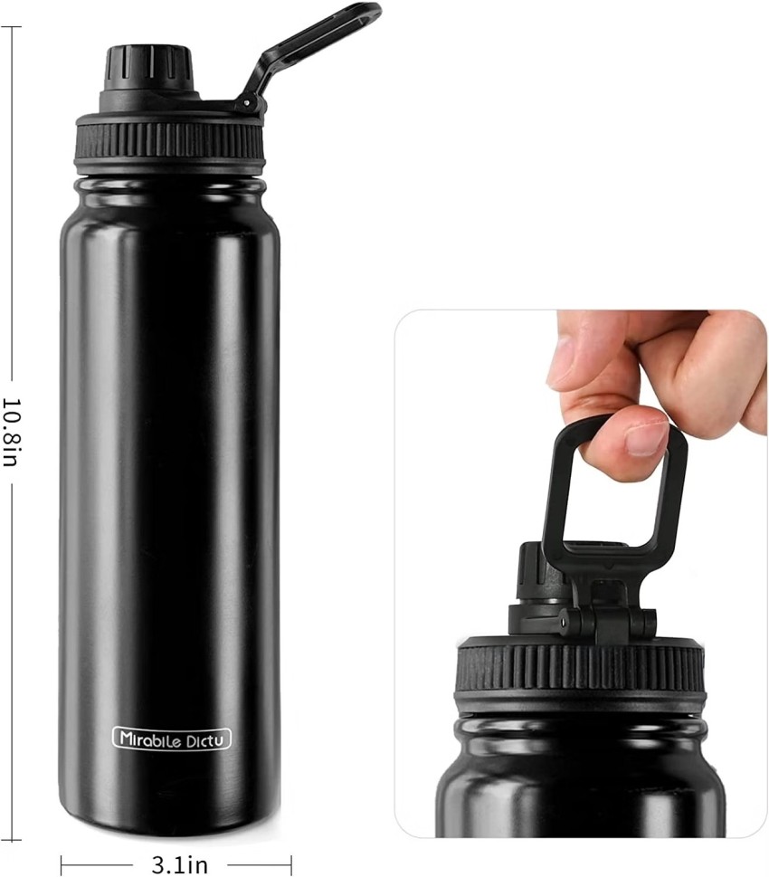 Buy NIRLON Eco Star Stainless Steel Water Bottle 900ml, Water Sipper Bottles  For Fridge, School,Gym,Home,office,Boys, Girls, Kids, Leak Proof(Red Colour
