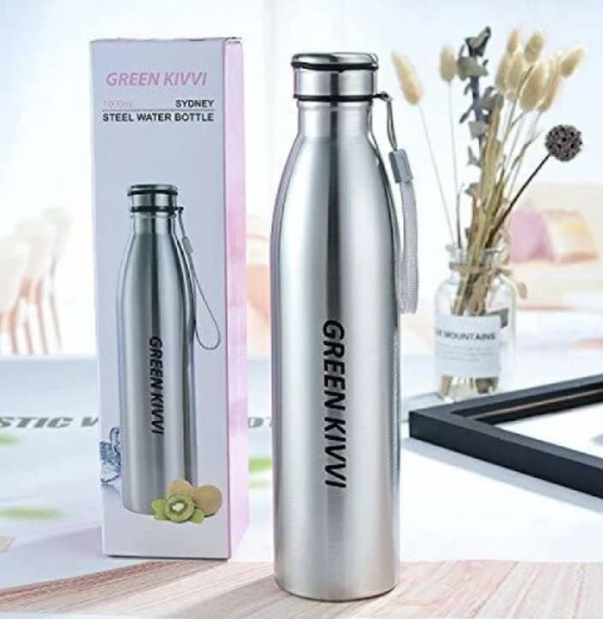 IndusBay 1 Liter Single wall Stainless Steel Vacuum Flask Hot n