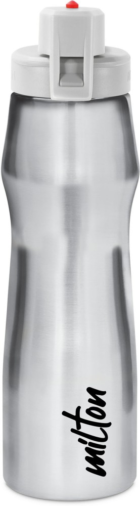 Milton Stainless Steel Water Bottle, 880 ml, Silver