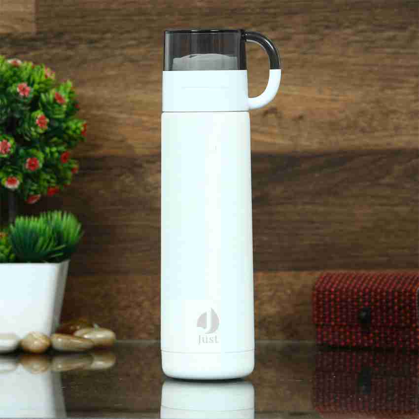 JustProducts Thermosteel Cup Flask Copper Insulated Thermos with Cup 20 Hours Hot Cold 500 ml Flask