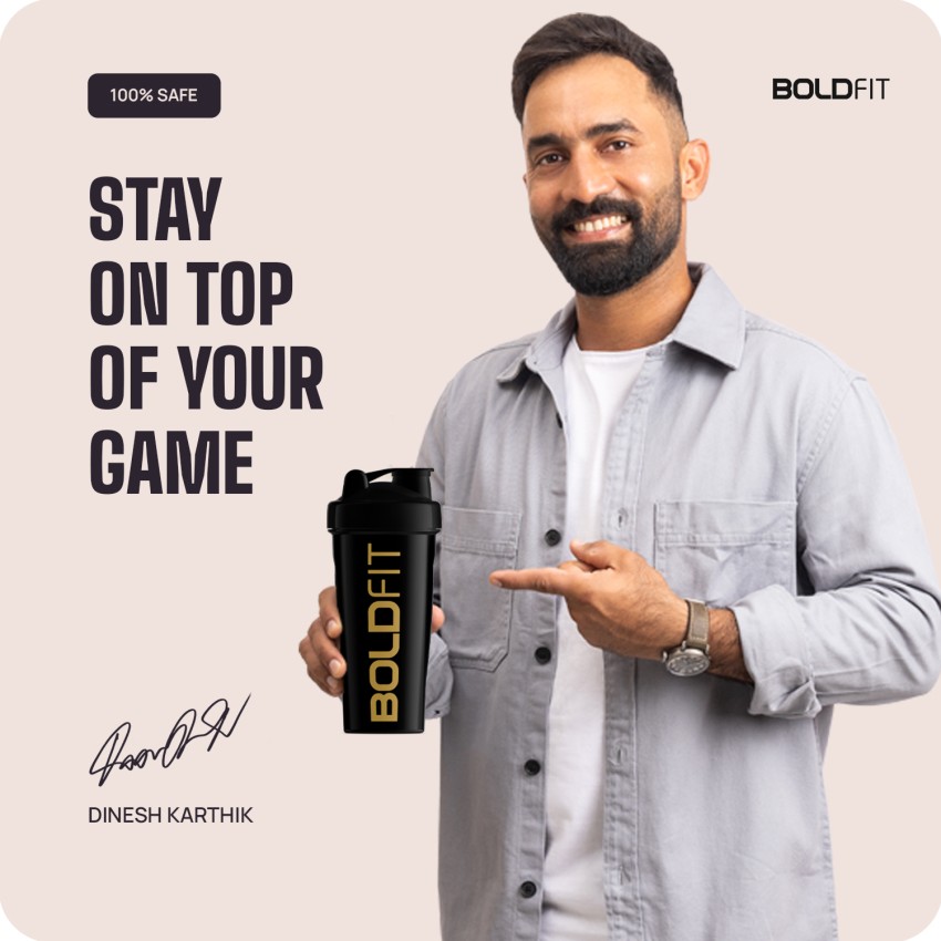  Boldfit Bold Gym Shaker Bottle 700ml, Shaker Bottles For  Protein Shake 100% Leakproof Guarantee Protein Shaker/Sipper Bottle, Ideal  For Protein, Pre Workout And BCAAs & Water BPA Free Material : Health