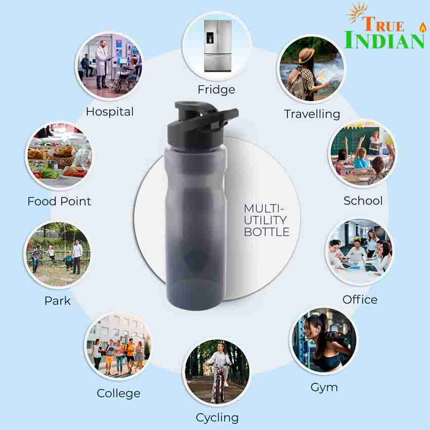 Cool Indian Fitness Combo Of Gym Shaker Bottle & Sipper Bottle