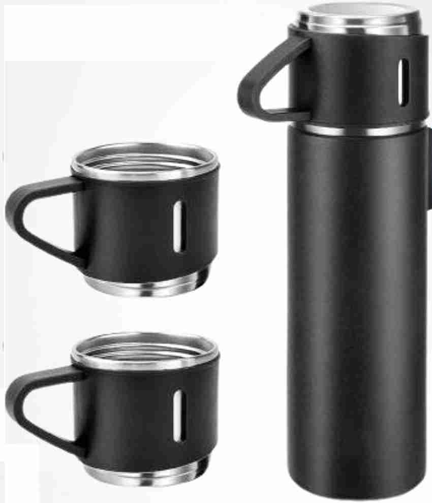 KAVANA Stainless Steel Thermo Vacuum Bottle Flask Set with Two