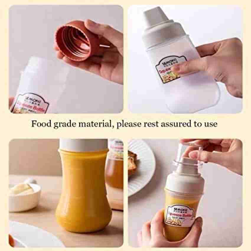 Squeeze Condiment Bottles With Cap Ketchup Sauces Olive Oil Bottle