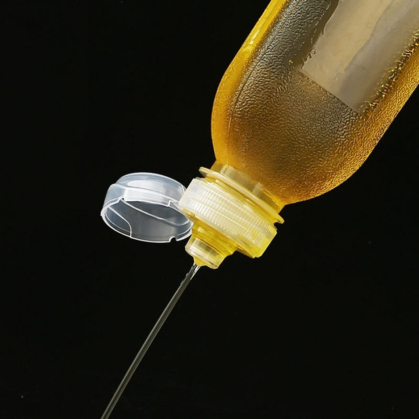 Plastic oil shop bottle