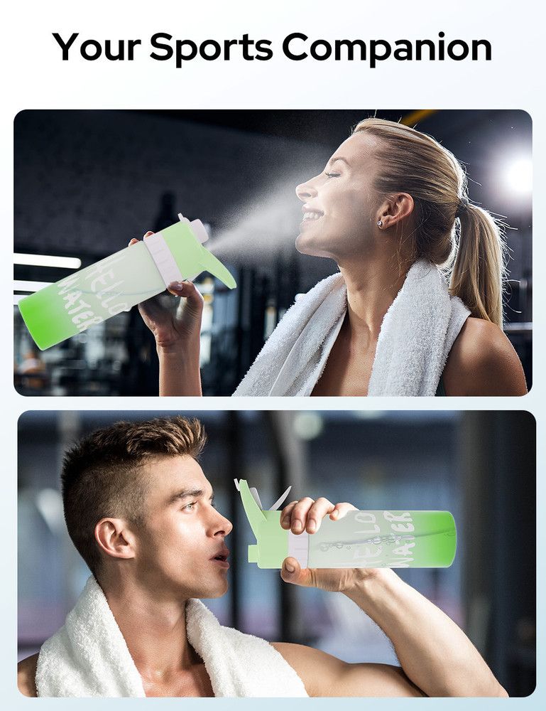 Halohop Sports Unbreakable Mist Spray Water Bottle Leak Proof Free Cool Summer 650 ml Spray Bottle Buy Halohop Sports Unbreakable Mist Spray Water Bottle Leak Proof Free Cool Summer 650 ml