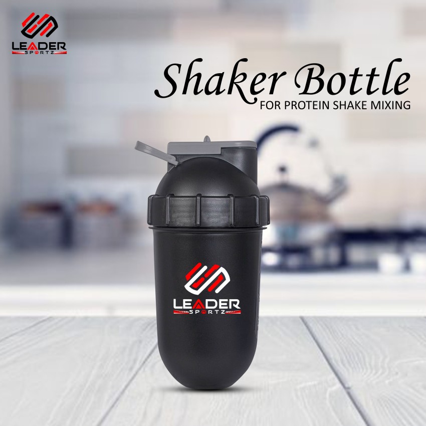 Leader Sportz Protein Bullet Shaker Bottle with Extra Compartment Protein Shaker Mixing 500 ml Sipper Buy Leader Sportz Protein Bullet Shaker Bottle with Extra Compartment Protein Shaker Mixing 500