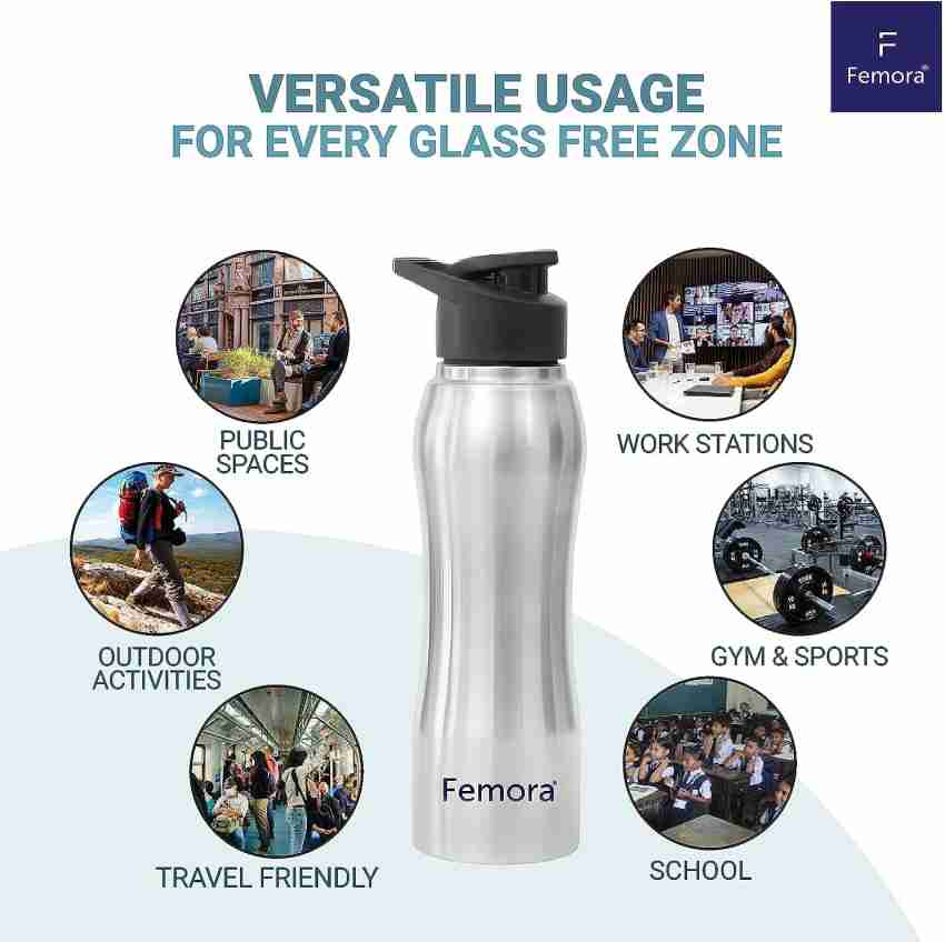 Buy Femora Bullet Thermosteel Stainless Steel Water Bottle/Flask