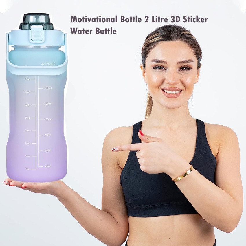 TRK IMPEX Motivational Water bottle for office School Gallon Water