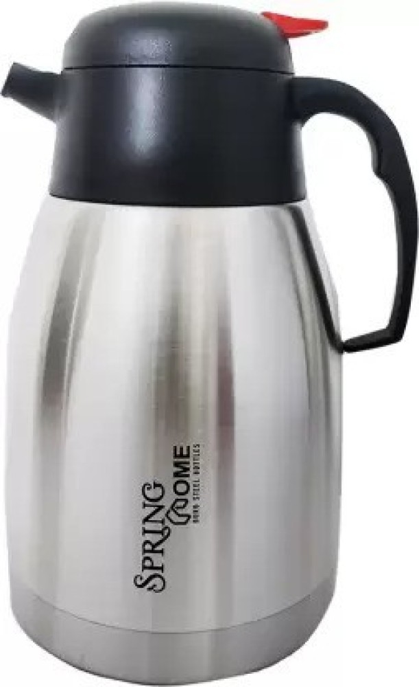 Sleek 2000 Silver Deuralux Steel Thermos 2 LITRES, For Home, Capacity: 2000  ml