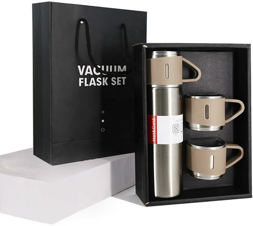 Naama Double wall stainless steel thermos flask Set l 1 Vacuum