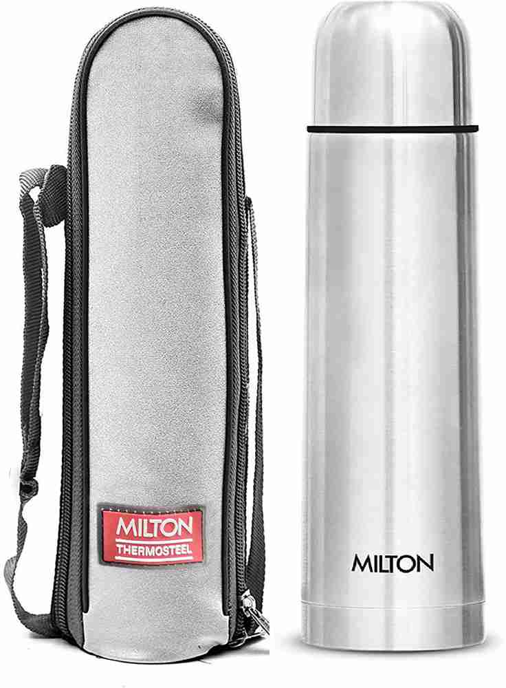 MILTON Thermosteel Flip Lid 1000 ML Flask (24hrs Hot & 24hrs Cold