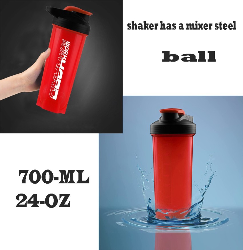 Chinese Protein Shaker Bottle With Plastic Mixer Ball, For