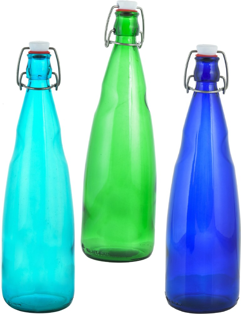  Machak Square Glass Water Bottle For Fridge With Air