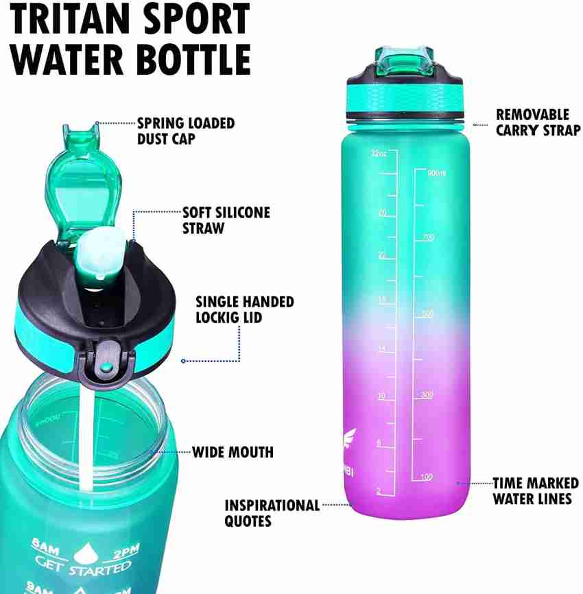 SBTs Sipper Bottle For Adults With Straw Non- Toxic1 Litre+ 1000ml