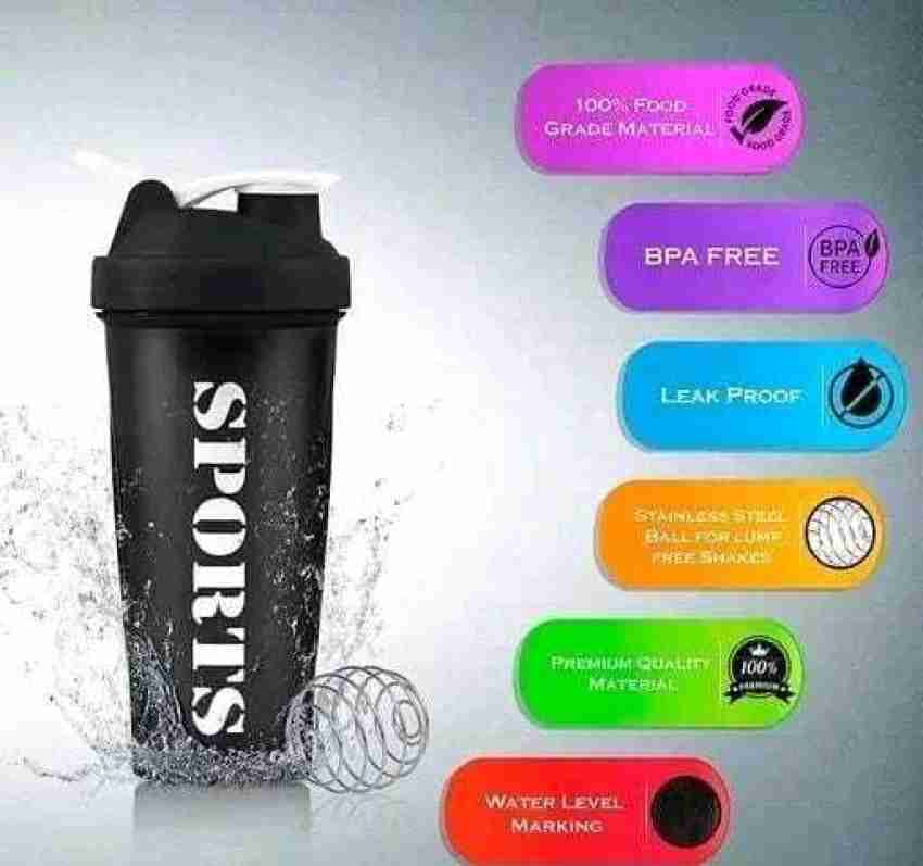 WERFIT Gym Shaker Bottle - Protein Shake Shaker with 2 Storage