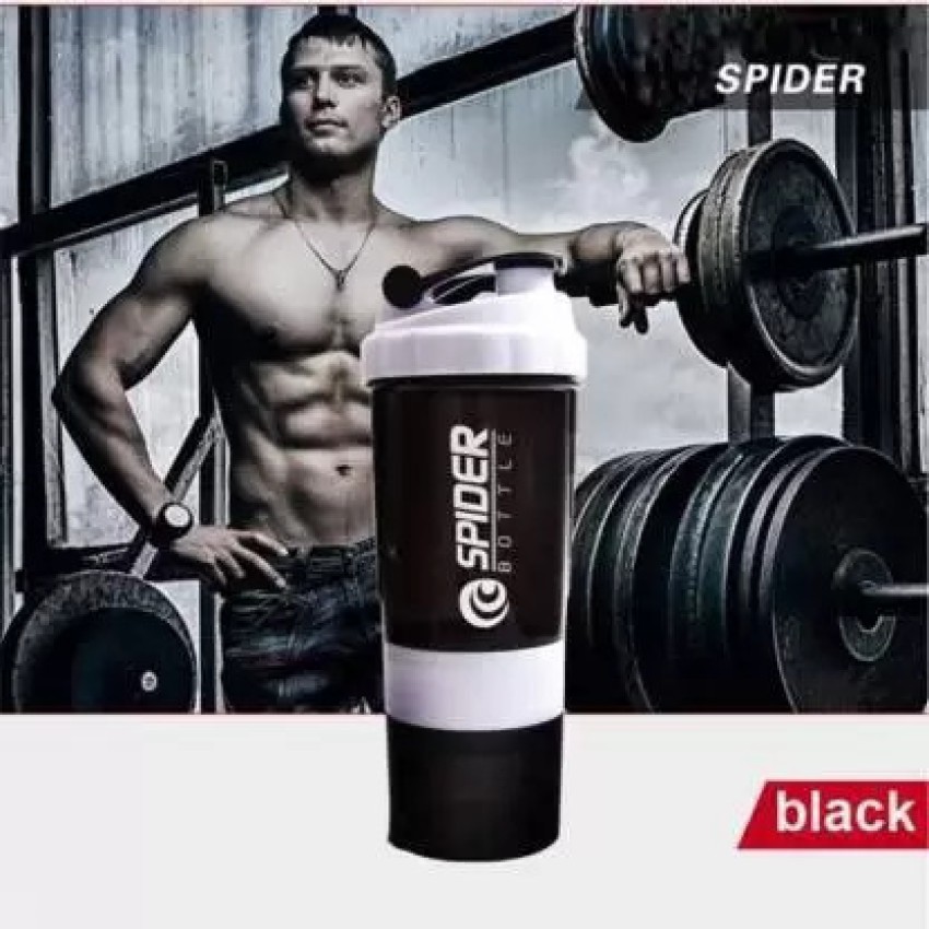 Body-building Exercise Bottle, 3 Layers Shaker Bottle