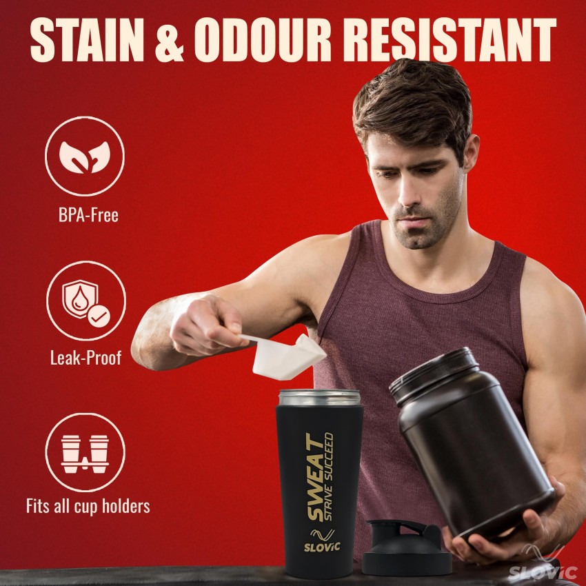 Slovic Shakers for Protein Shake with Tornado Blender