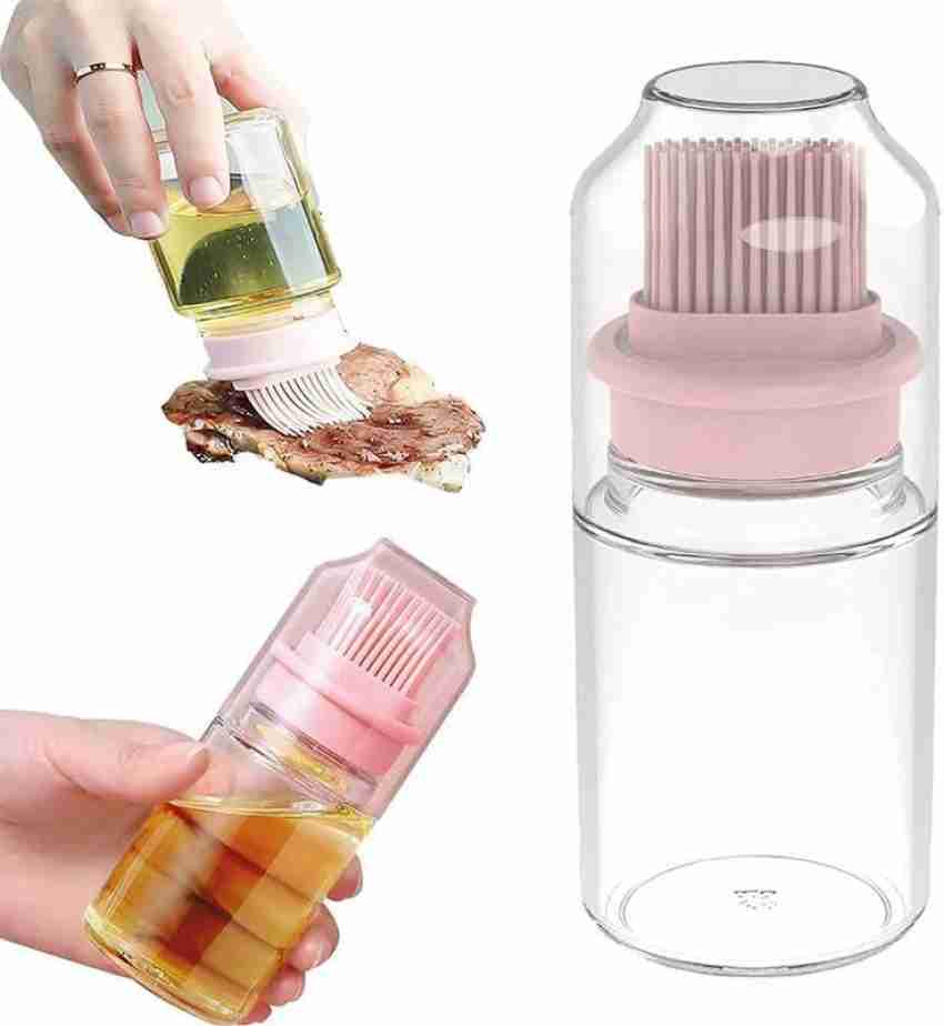 Oil Dispenser Bottle with Silicone Brush, 150 ml