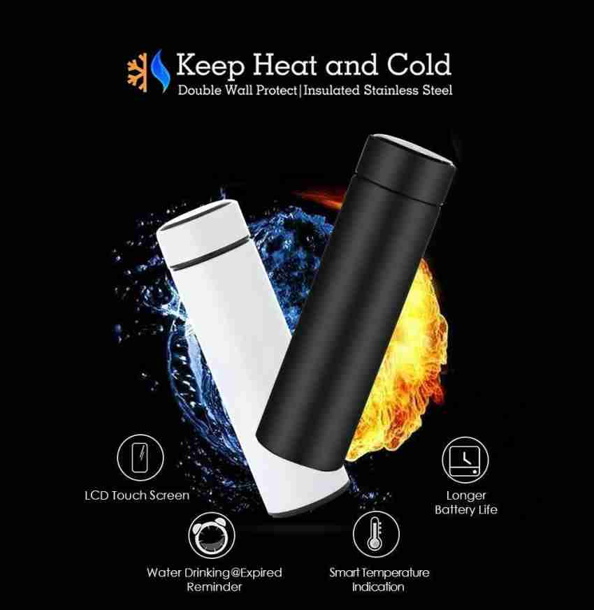 Smart Temperature Display Indicator Insulated Stainless Steel Hot & Cold  Flask Bottle