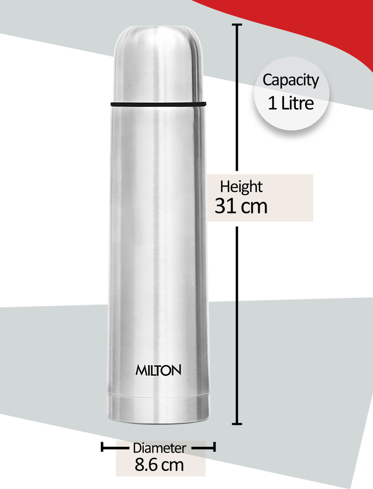 Milton stainless steel flask shop 1000 ml