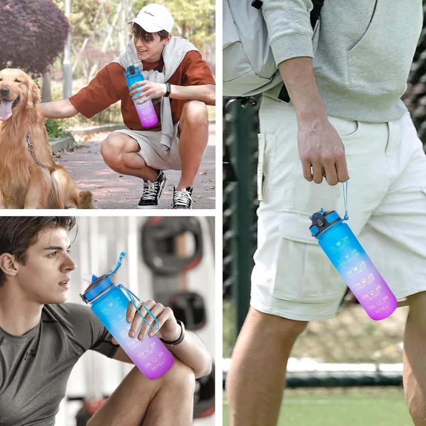 Buy 4tens Water Bottles Motivational Fitness Drinking Bottle for