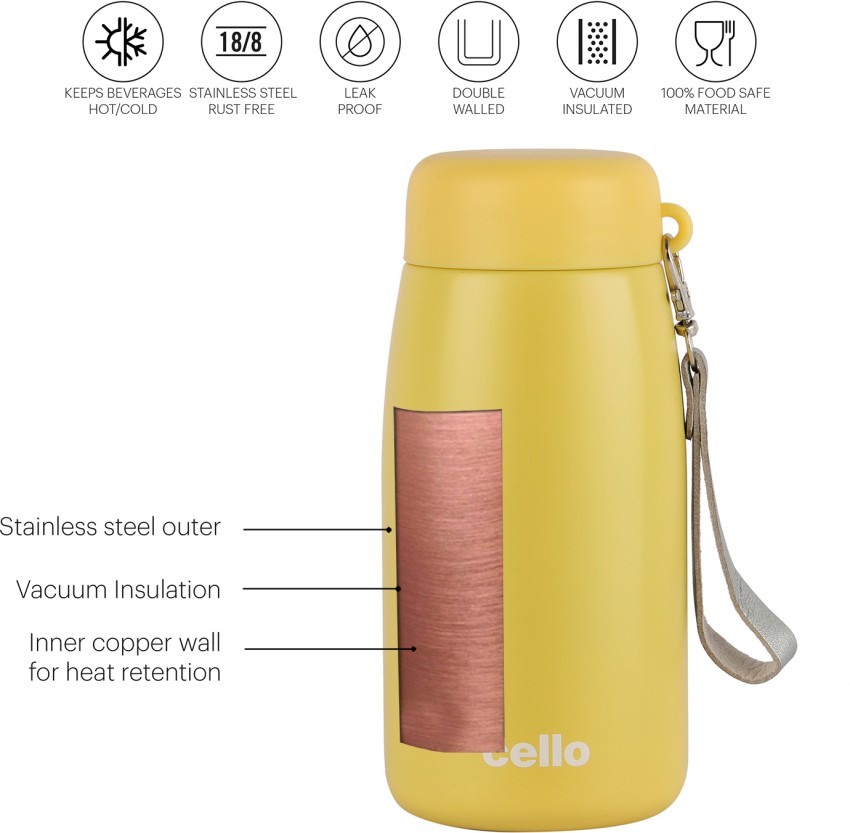 Thermos Bottles for Hot and Cold Drinks 350/500ml Vacuum Insulated  Double-Walled Stainless Steel Thermal