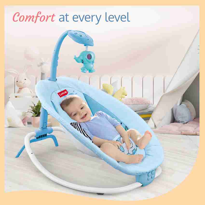 LuvLap Joy n Giggles Baby Rocker for Infants Motorized Swing