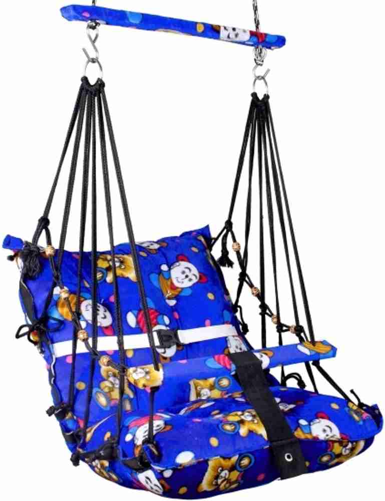 shreeko cotton baby swing jhula for 1 3 year old babies foldable