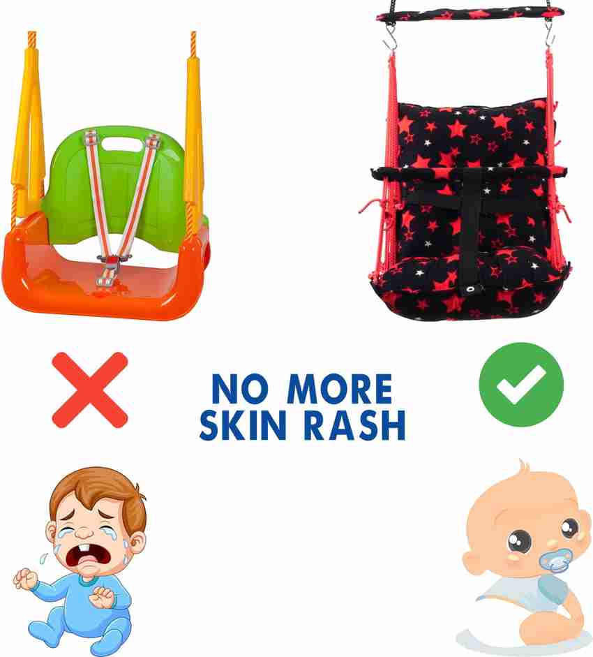 Toytoria Baby swing for kids jhula jhoola bouncer jula unjal julna 1 6 Year Oonjal cradle Swings Buy Baby Care Products in India Flipkart