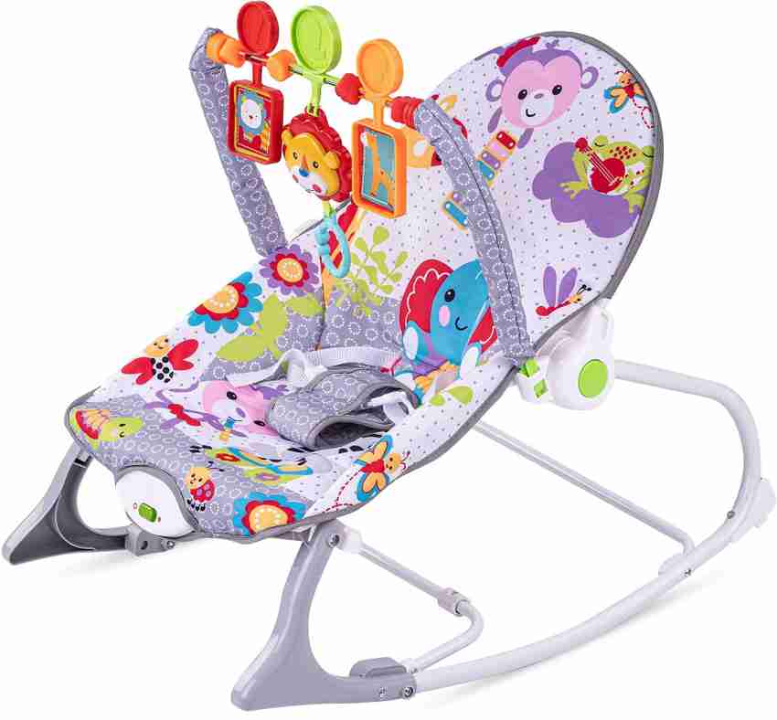 baybee Nora Baby Rocker and Bouncer Chair with 3 Point Safety Belt