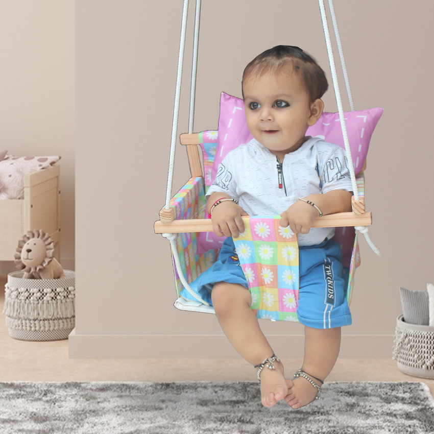 6 month baby jhula sale