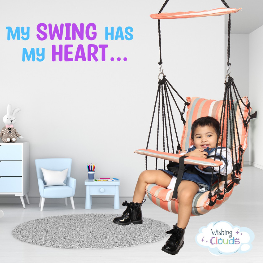 Wishing Clouds Swing for Baby Uyyala for Kids with Cotton Filling Leg Lock Mechanism Swings Buy Baby Care Products in India Flipkart