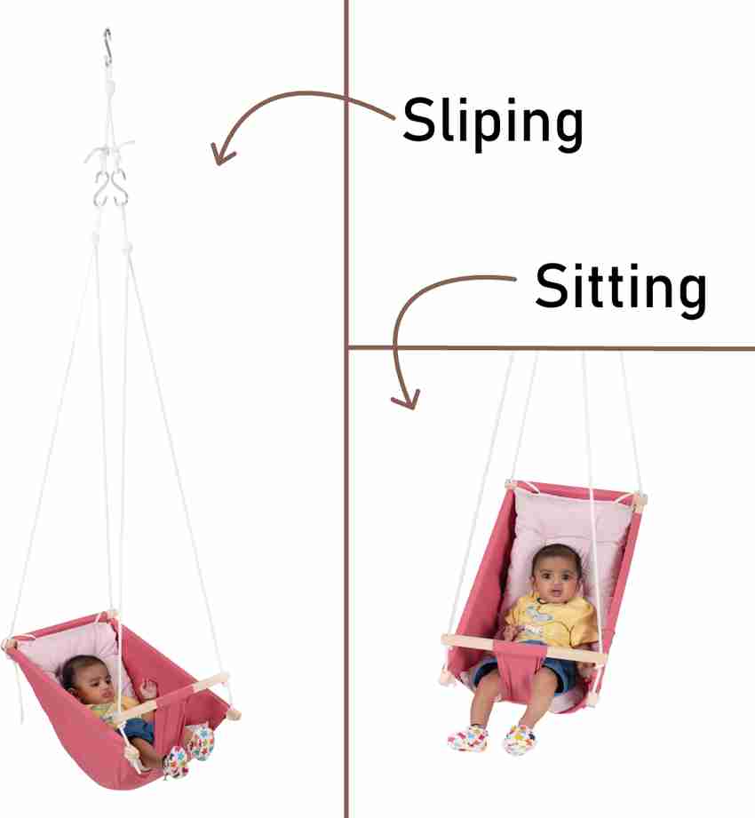 PELIXO Hanging Swing Seat Chair for Baby Infants and Toddlers with Cushion for Kids Bouncer Buy Baby Care Products in India Flipkart