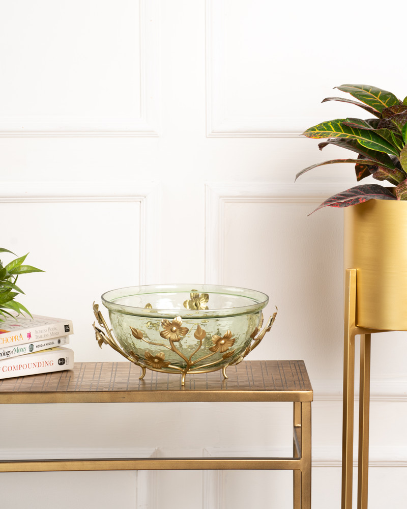 Top 81+ decorative glass bowl with stand super hot vova.edu.vn