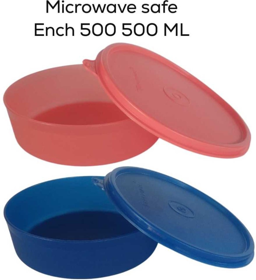 TUPPERWARE Polypropylene Storage Bowl Lodge Handy Airtight Bowl Lunch Set Microwave  Safe Each 500ml (Pack of 2) Price in India - Buy TUPPERWARE Polypropylene  Storage Bowl Lodge Handy Airtight Bowl Lunch Set