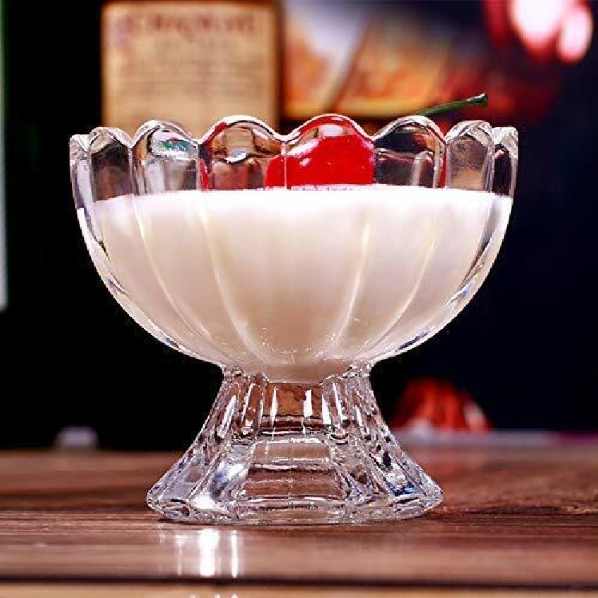 Glass ice cream clearance bowls