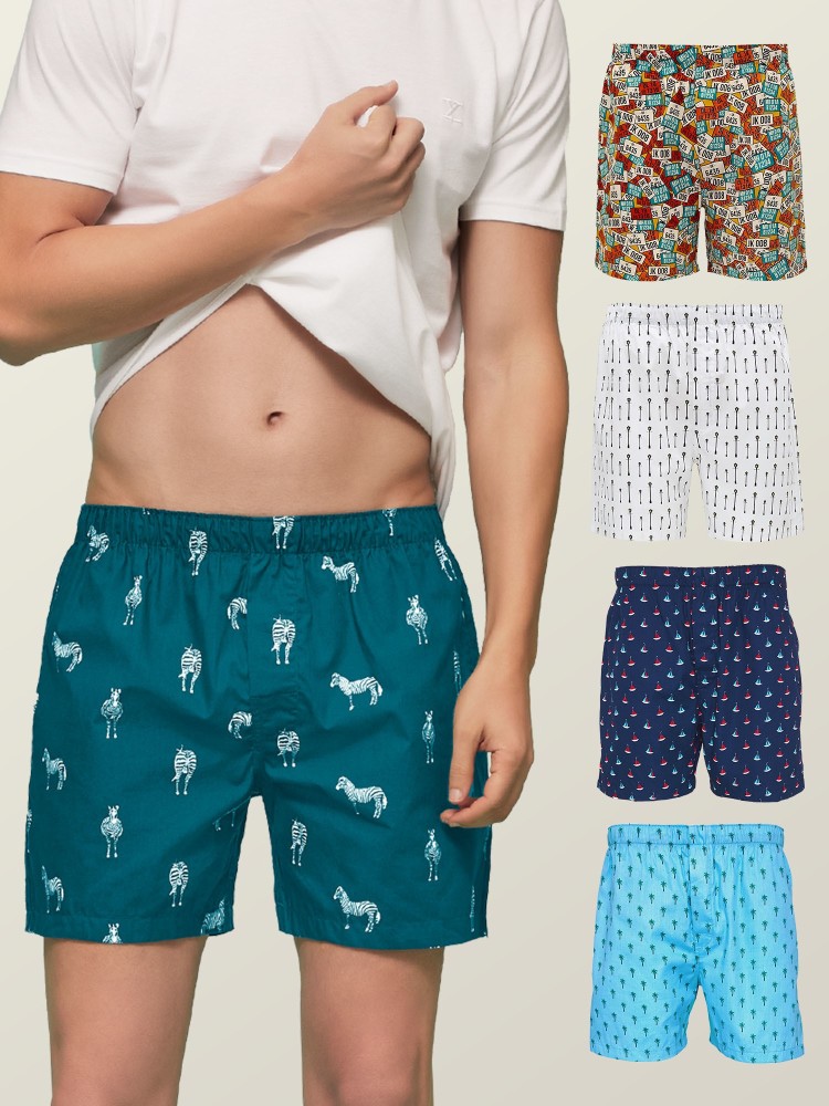 XYXX Remix IntelliEaze Super Combed Cotton Printed Printed Men Boxer - Buy  XYXX Remix IntelliEaze Super Combed Cotton Printed Printed Men Boxer Online  at Best Prices in India