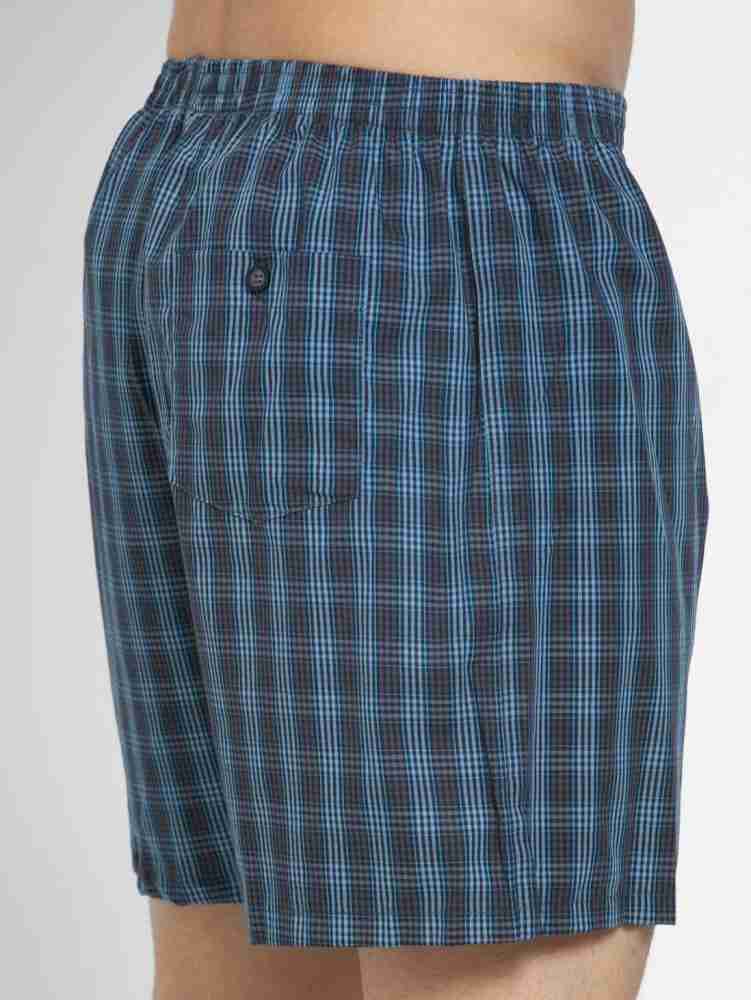 JOCKEY 1222 Checkered Men Boxer - Buy Dark Assorted Checks JOCKEY 1222  Checkered Men Boxer Online at Best Prices in India