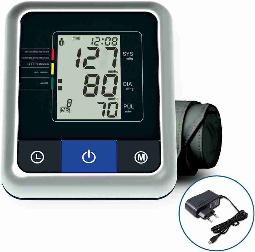 Dr. Trust (USA) Fully Automatic A-One Rechargeable Digital Blood Pressure  Monitor Machine (Micro USB Compatible & Digital Thermometer Included) Bp  Monitor - Dr. Trust 