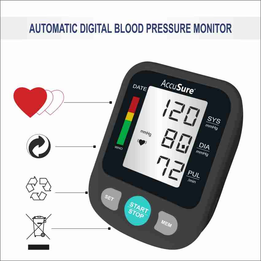 Automatic Blood Pressure Monitor - Simple & Accurate