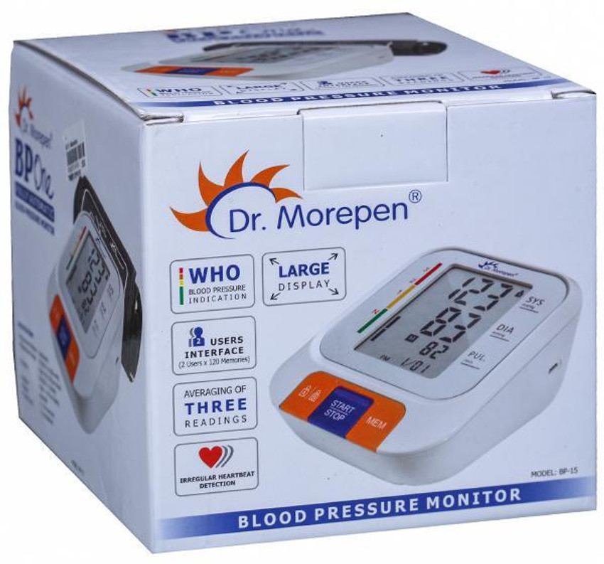 Dr morepen shop bp machine price